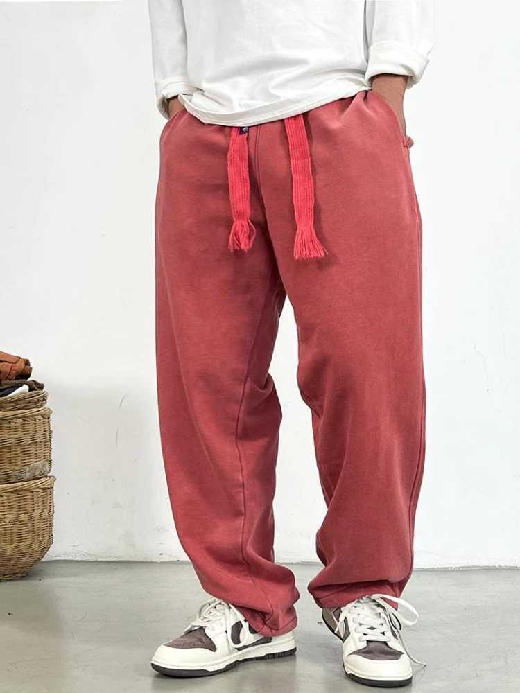 High Quality Cotton Sweatpants For Men Plus Size Sport Harem Pants Korean Fashion Jogging Pants Harajuku Casual Trousers MaleXJ250904