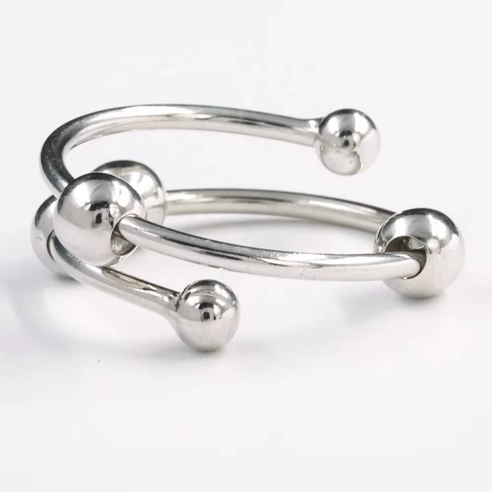 Anxiety Relief Personality New Ratable Beads StressRelieving Jewelry Ring Design