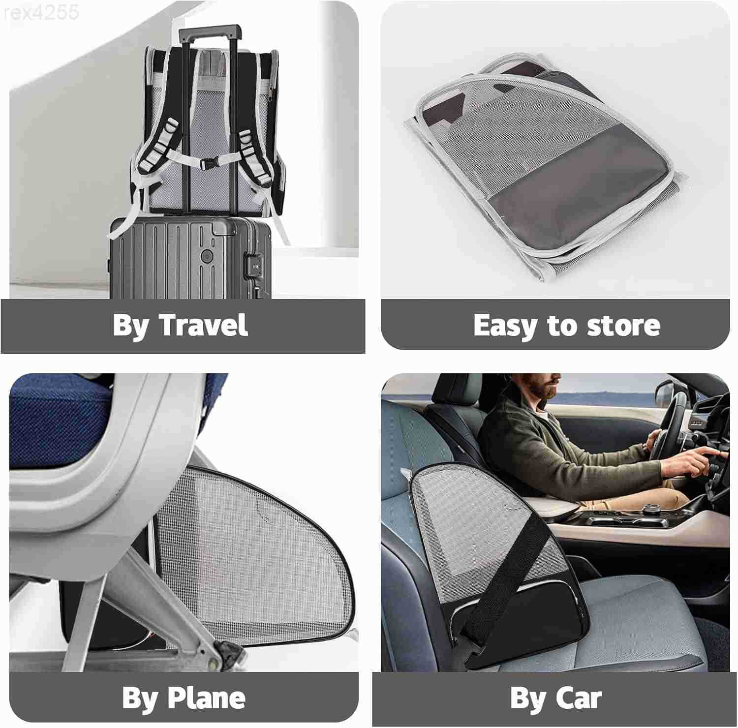 Cat Backpack CarrierPet Carrier Airline Approved for Small Dog Cat Puppy Kitten BunnyVentilated Mesh Design Animal Backpack for Hiking Camping Travel 