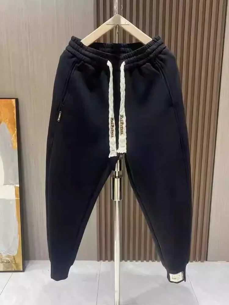 Trendy Casual Loose Sports Harlan Pants for Men Youth Dstring Elastic Waist Autumn Winter Faionable Loose Cuffed SweatpantsXJ250904