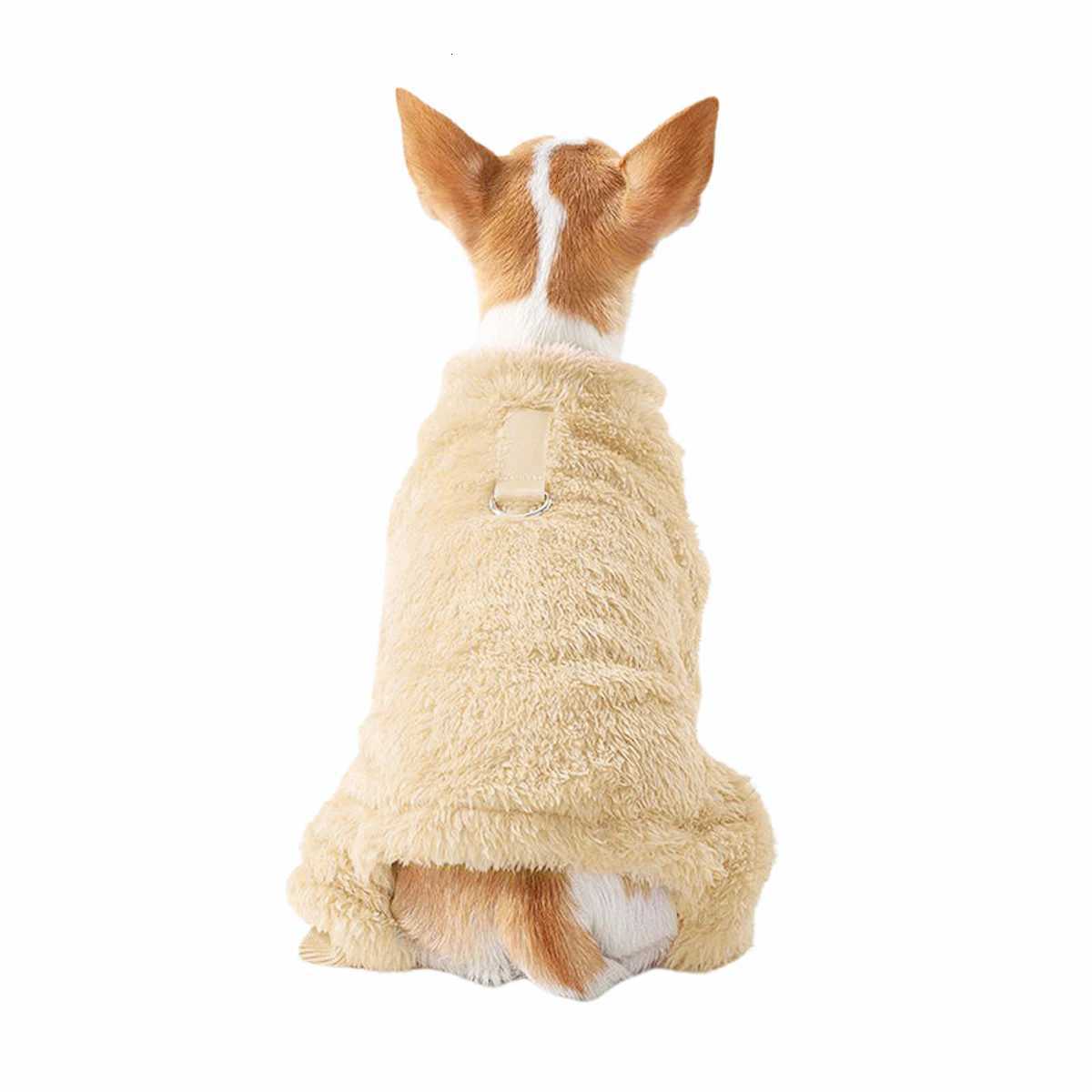 Winter Warm Pet Clothes Soft Flannel Dog Jumpsuit Puppy Cats Four Legs et Coat for Small Medium Dogs Chihuahua Yorkie Outfit W250904