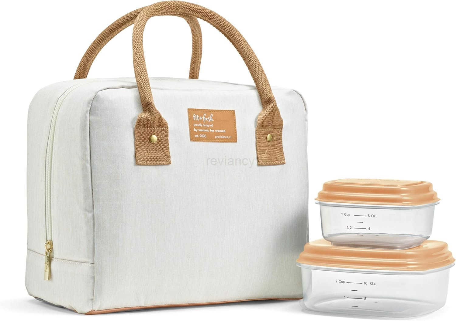 Lunch Bag For Women Insulated Womens Lunch Bag For Work Leakproof StainResistant Large Lunch Box For Women With Containers Zipper Closure Bloomington 