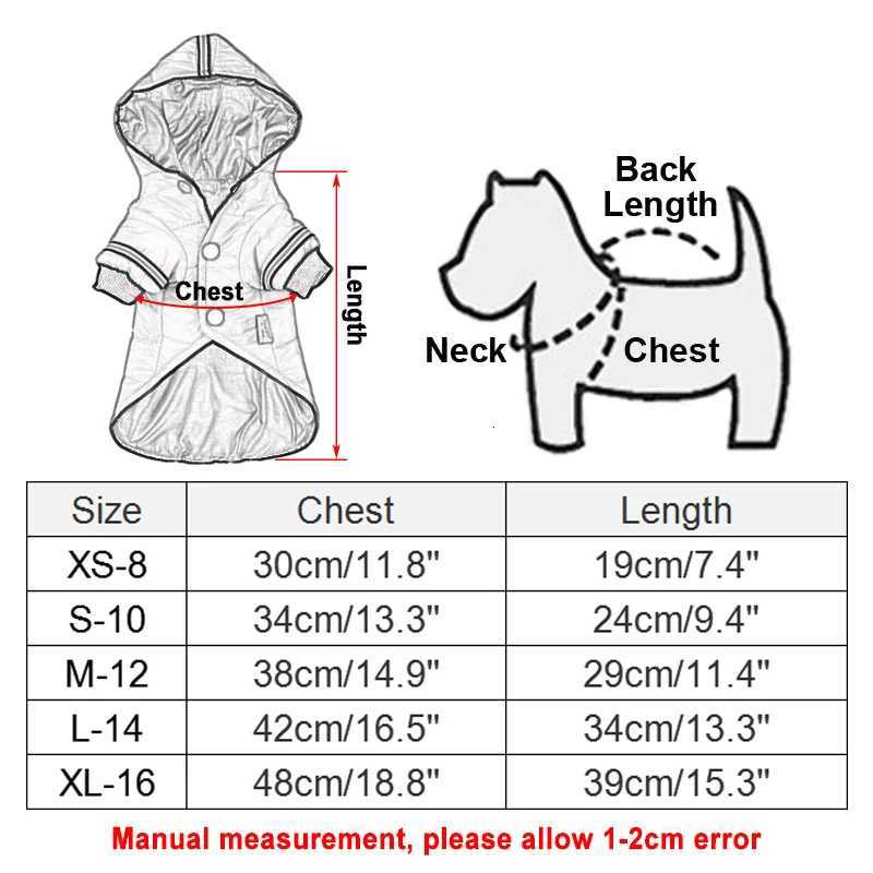 Winter Dog Clothes Warm Coat et For Small Medium Dogs Chihuahua Teddy Puppy Cat Hooded Outfit W250904