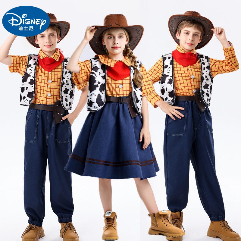 Disney Halloween Children's Costume Toy All-out Cosplay Performance Complete Set for Boys and Girls designer kid clothe childrens designer clothe