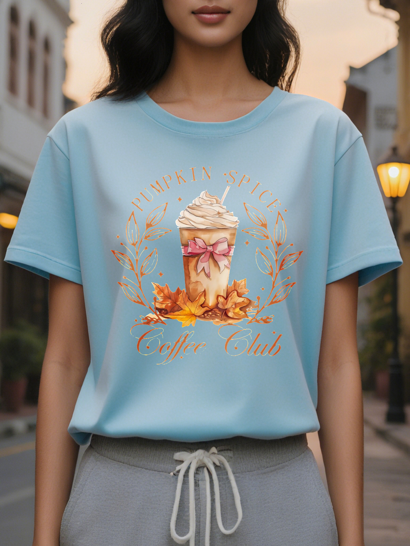 100% for Women Casual Short Sleeve Crew Neck Breathable Cotton Top