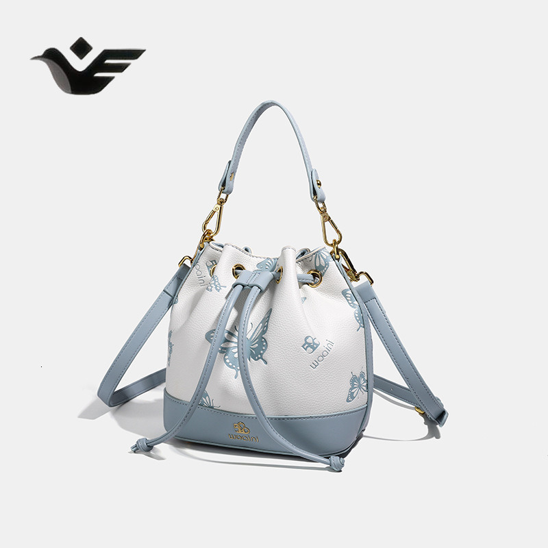 Feiyan Free Shipping New Designer Bag Luxury Shopping Bag UR Women's Bag Fashion Bucket Bag Niche Sweet High-end Versatile Handbag Shoulder