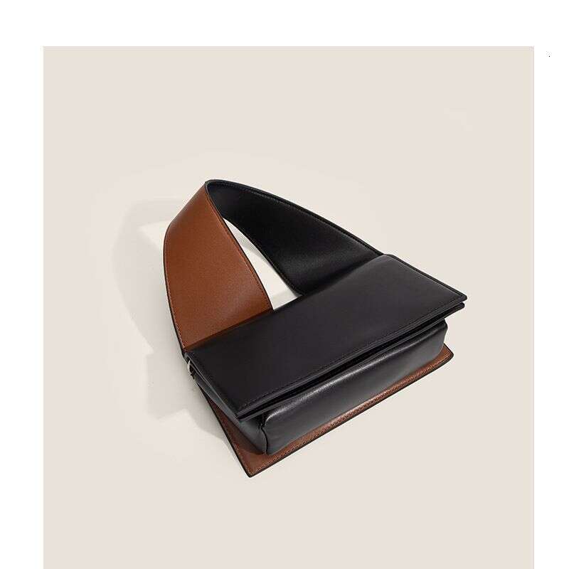 Women's Bags New Summer Small For Women Accordion Personality Versatile Wide Strap Contrast Color Portable Shoulder Bag