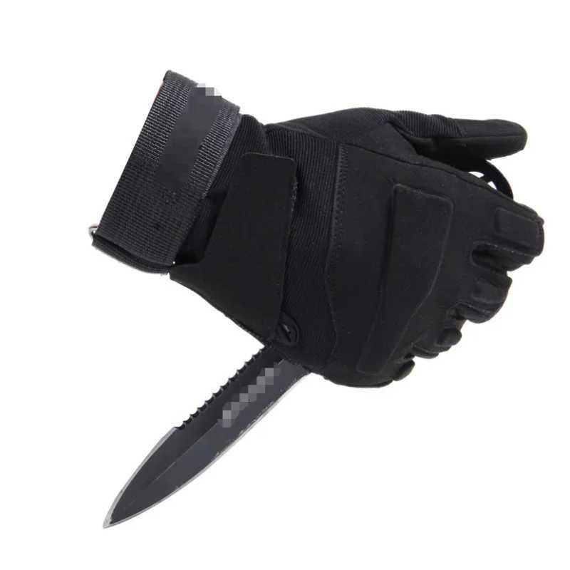 Tactical Gloves Combat Airsoft Outdoor Climbing Shooting Fighting Paintball Full Half Finger GuantesXJ250904
