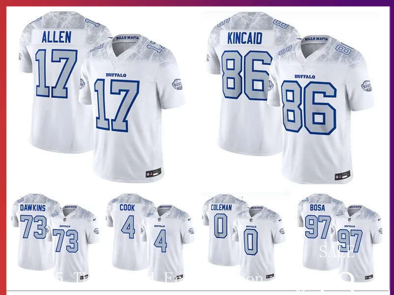 Men Bills 2025 F.U.S.E. Rivalries Football ed Jersey James Cook Joey Bosa 17 Josh Allen Keon Coleman Dalton Kincaid Dion Dawkins