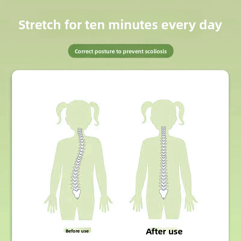 Xiaoyanfei Resistance Band for Children, Hunchback Stretching Sit-Up Aid, Cervical Traction Device, Back Posture Corrector