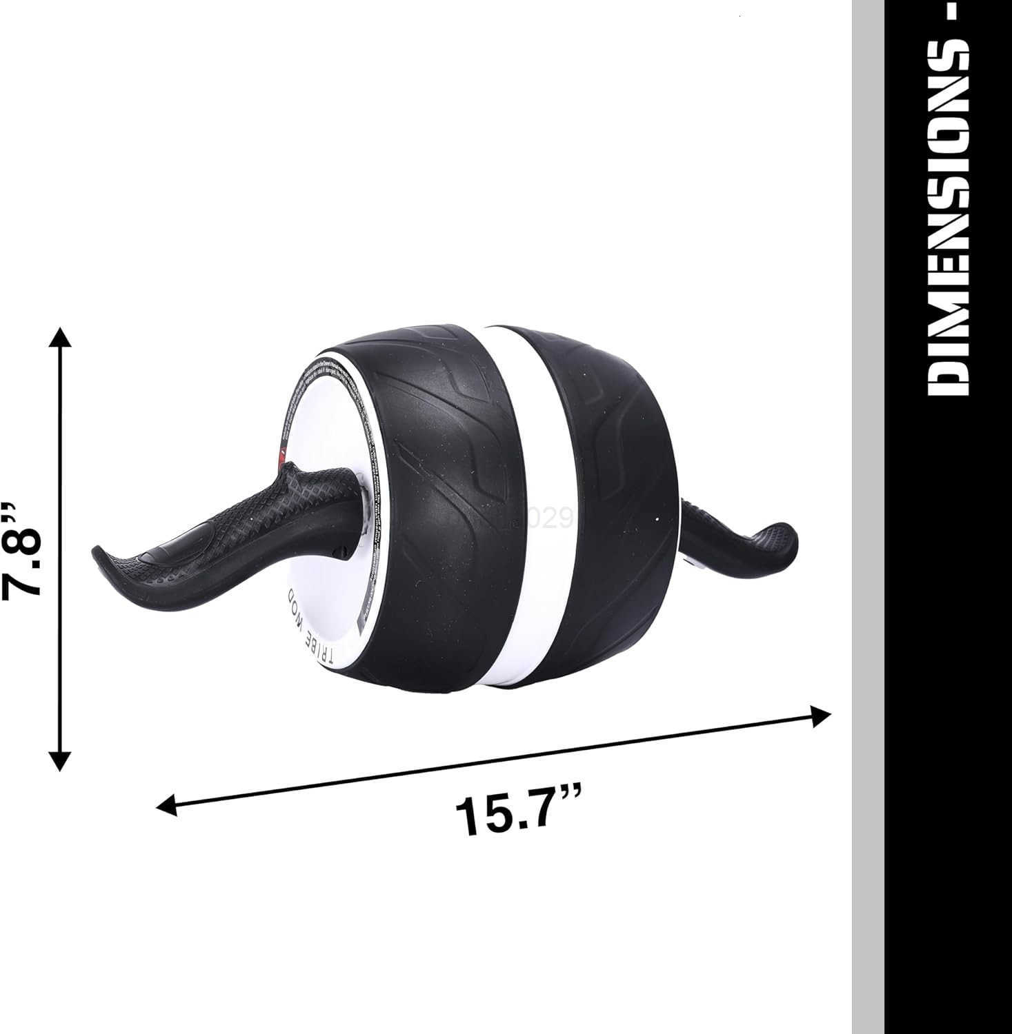 Ab Roller Wheel Ab Exercise Equipment Core Muscles and The Abdominal Training Workout Equipment Sculpts Abs Obliques Arms Back Nonslip Handles 78 x 15