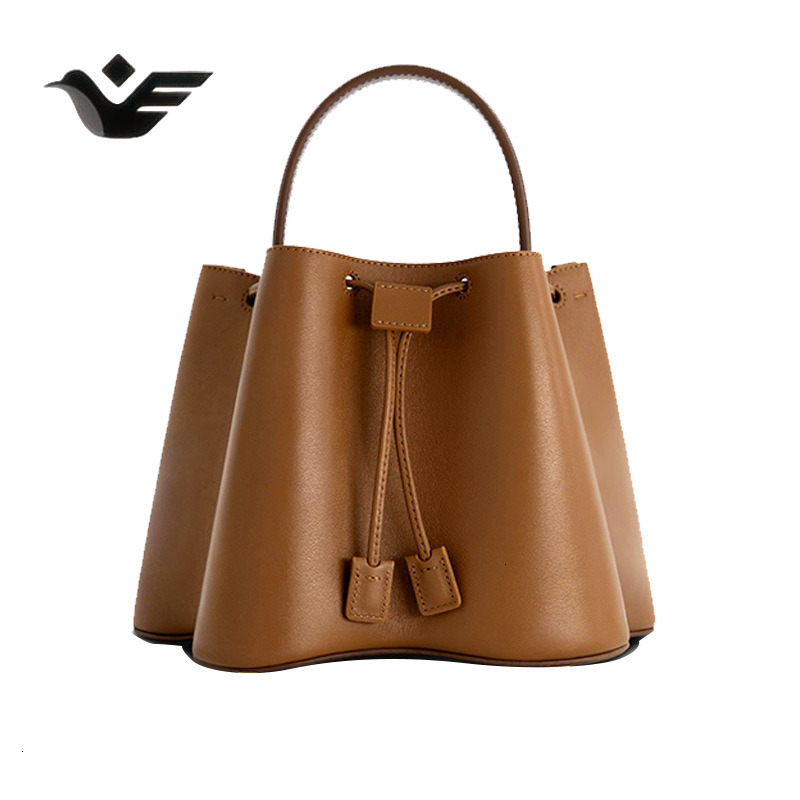 Feiyan Free Shipping New Designer Bag Luxury Shopping Bag Women's Bag New Fashion Elegant Turkish Pleated Drawstring Bucket Bag Handbag Shoulder 