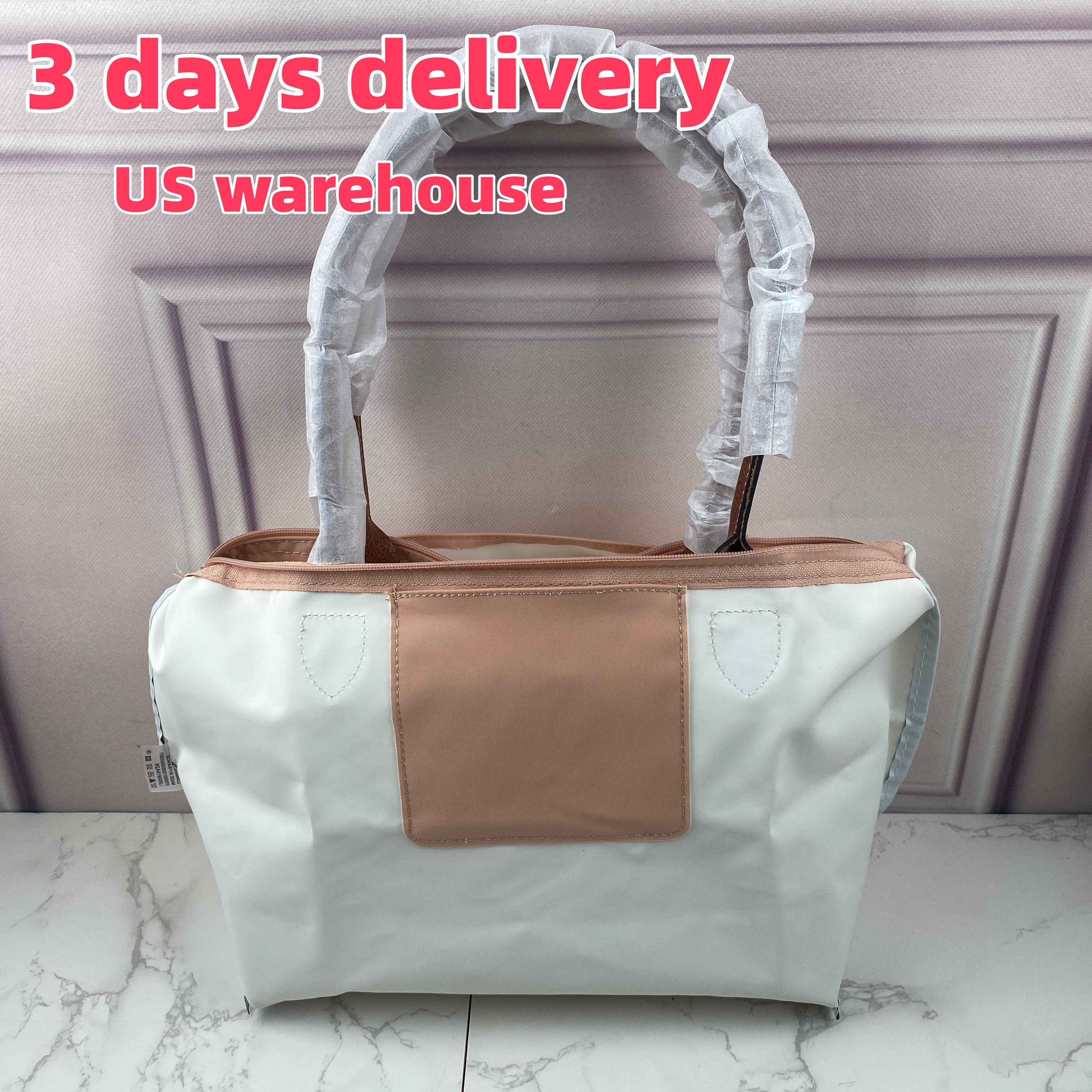 Wholesale Tote Bag With Zipper Designer Bag 10a Handbag Tote Bag Large Capacity Computer Beach Travel Nylon Shoulder Bag Casual Bag Canvas Bag Beach Bag
