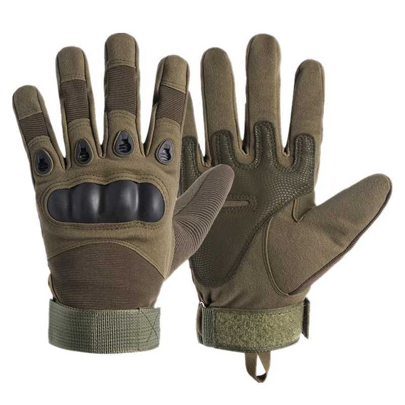 1 Pair Tactical Gloves Military Hard Knuck Gym Women Mens Combat Gloves Shooting Airsoft Paintball Motorcyc Military GlovesXJ250904