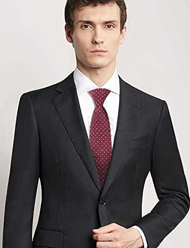 6 PACKS Men NecktieRegularExtra Long Adjustable Pre Tied Clip on Easy Zipper Neck Ties for Men 315in WideW250904