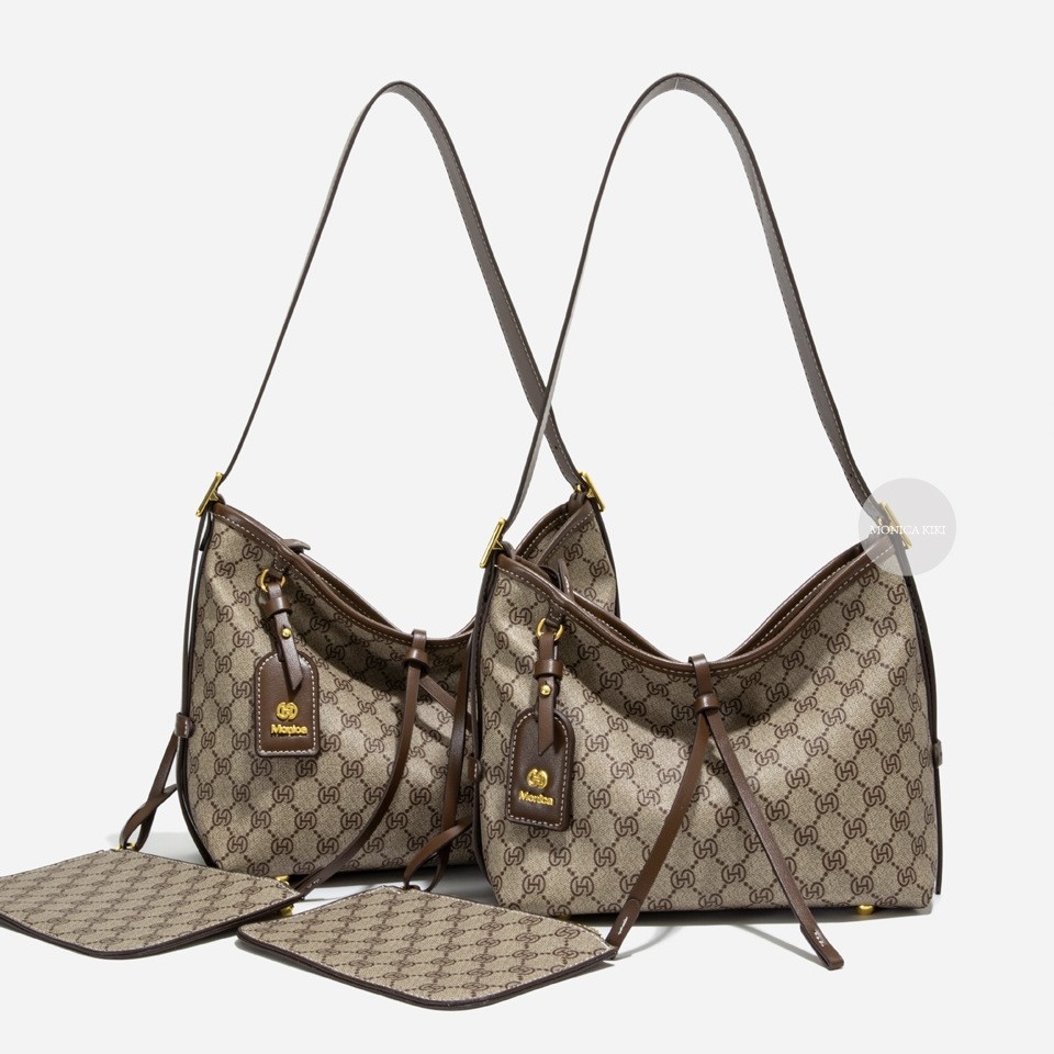 Designer bag for women tote bag printing classic Luxury Bag phone spacious coffee brown
