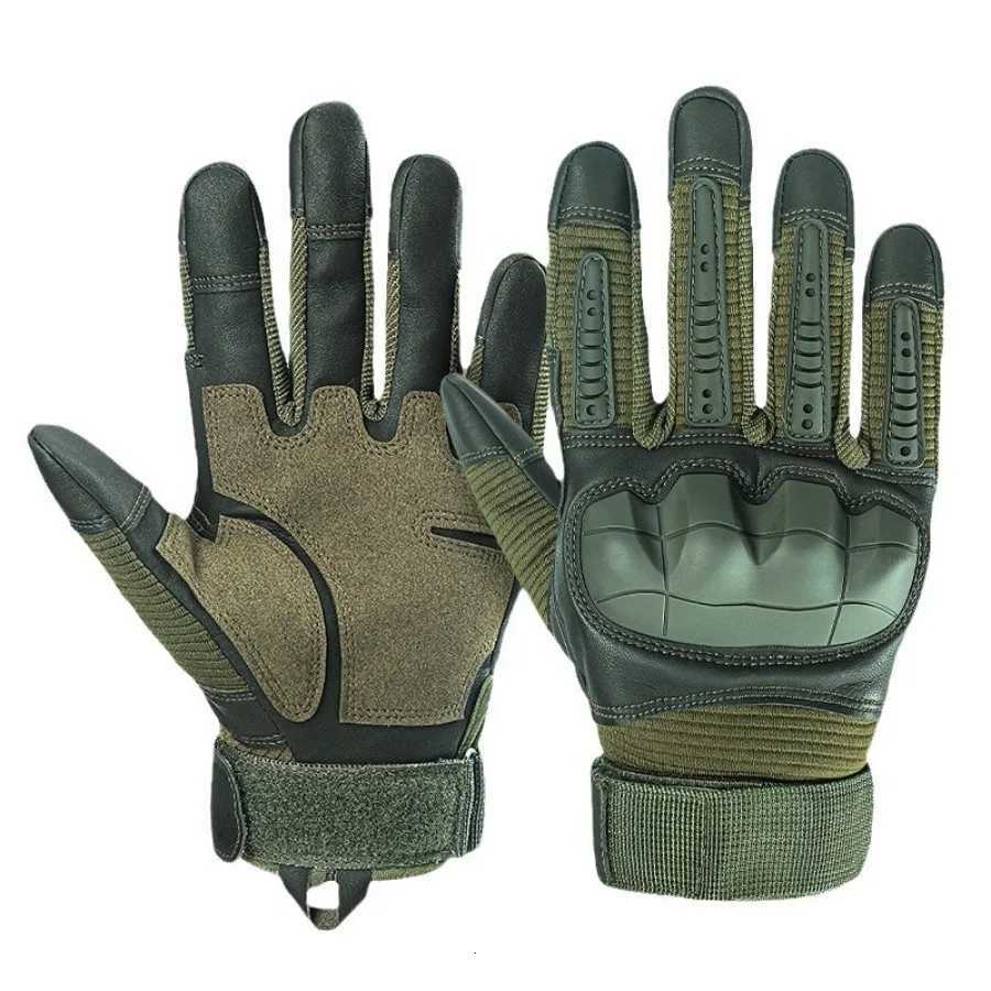Tactical Full Finger Gloves Outdoor Sports Motorcyc Riding AntiSlip Protective Touchscreen Gloves Adult Mountaineering GlovesXJ250904