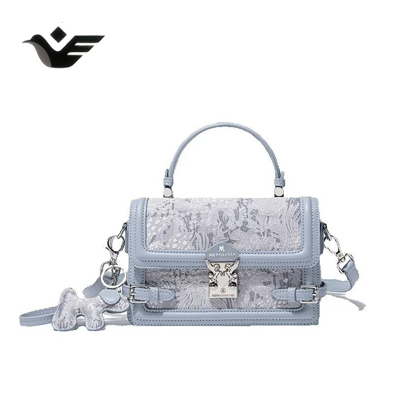 Feiyan Free Shipping New Designer Bag Luxury Shopping Bag High-end Embroidery Single Shoulder Small Square Bag For Women Commuting Casual Versatile Ha