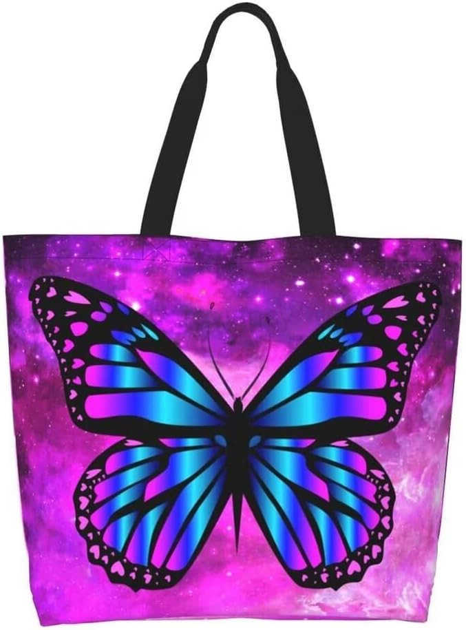 Tote Bag for WomenCute Purse Gifts for Cat LoversKitty Print Shoulder Reusable Shopping Handbags Casual Travel Polyester Summer Beach Grocery Bag Holi