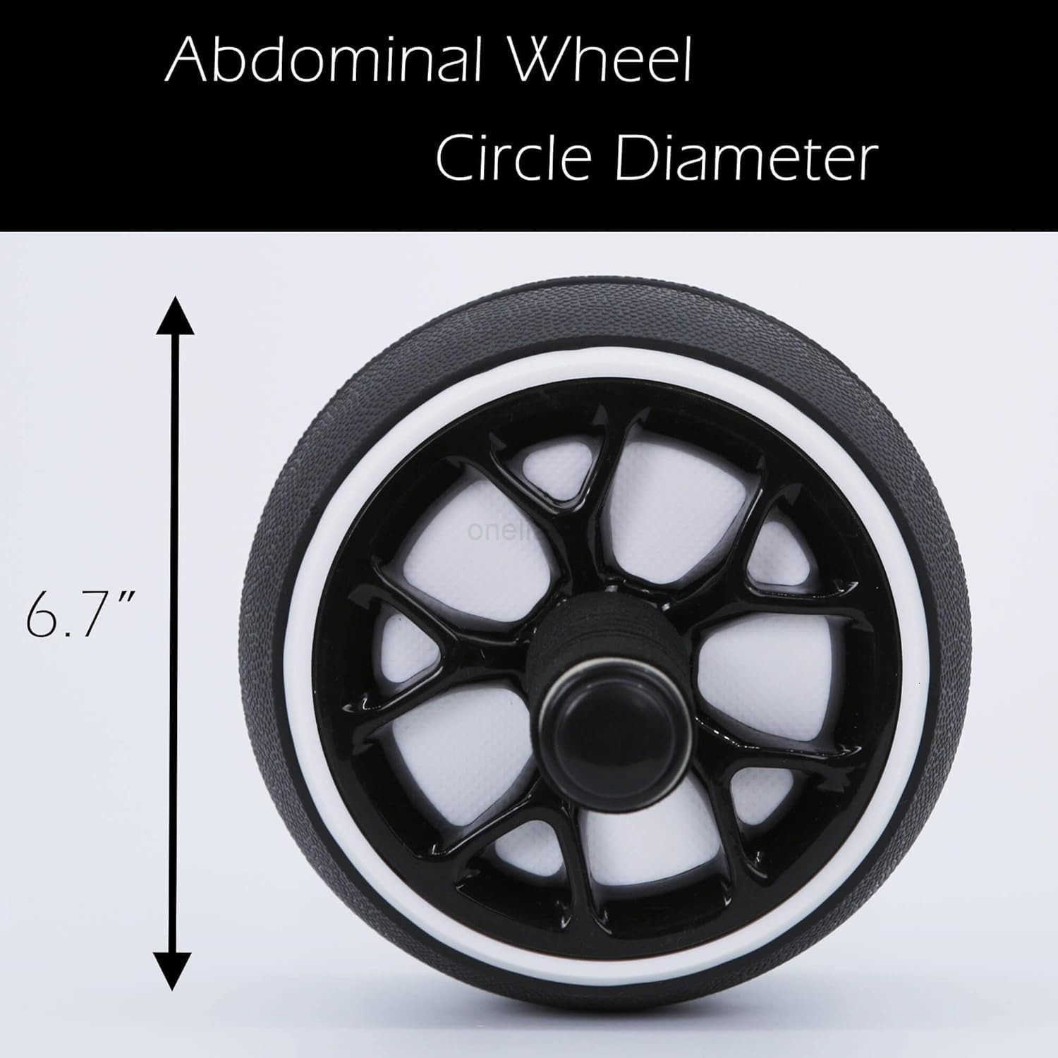 AB Wheel Roller Exercise Abdominal Fitness Wheel Workout StrengthTraining Roller 12W W250904