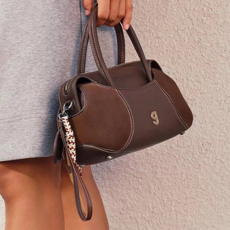 Sanded Leather Tote Women's Crossbody Bag New Shoulder high-quality