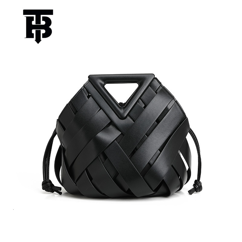 TB BHULAMTE Cross-border Metal Clip Bag Designer S Bag For Women 2025 New Woven Bag European And American Fashion Large Capacity Handbag