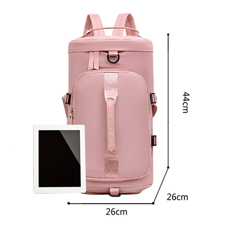 Largecapacity sports fitness bagsuitablefor short tripsyoga trainingcan be carried on one shoulderby handor across the body 250903