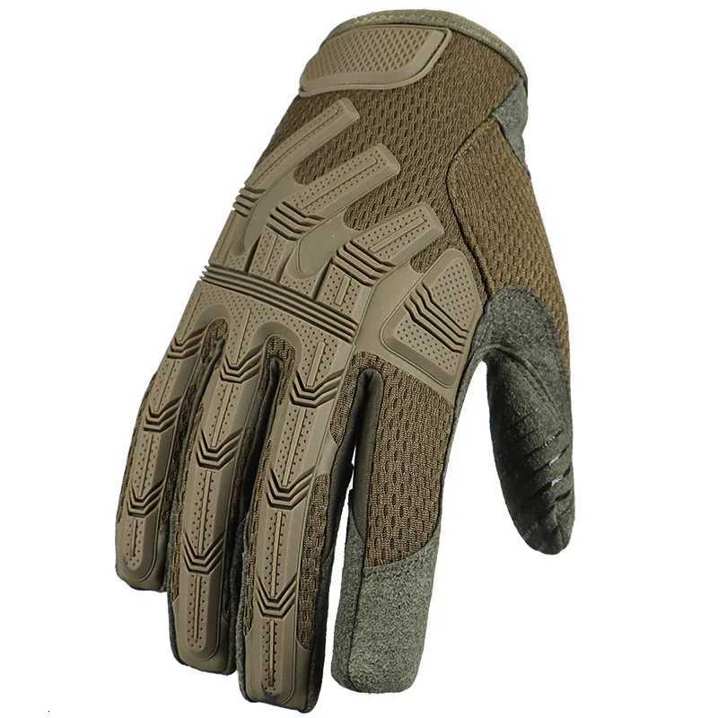 Mens Touch Sceen Tactical Gloves Paintball Shooting Airsoft Combat Bicyc Rubber Protective AntiSkid Full Finger Gloves WomenXJ250904