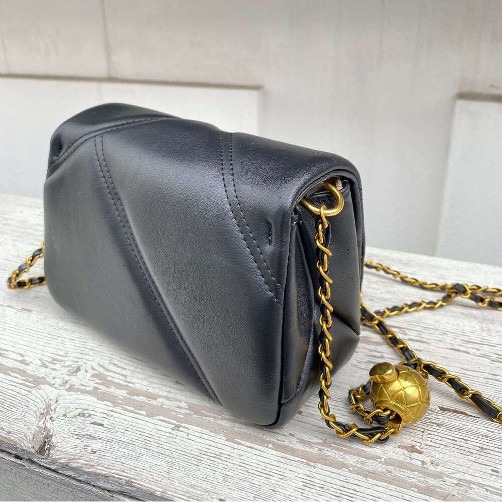 Cowhide Chain Small Square New Simple OL Style Single Shoulder Crossbody for Women Genuine Leather Bag designer bag B5