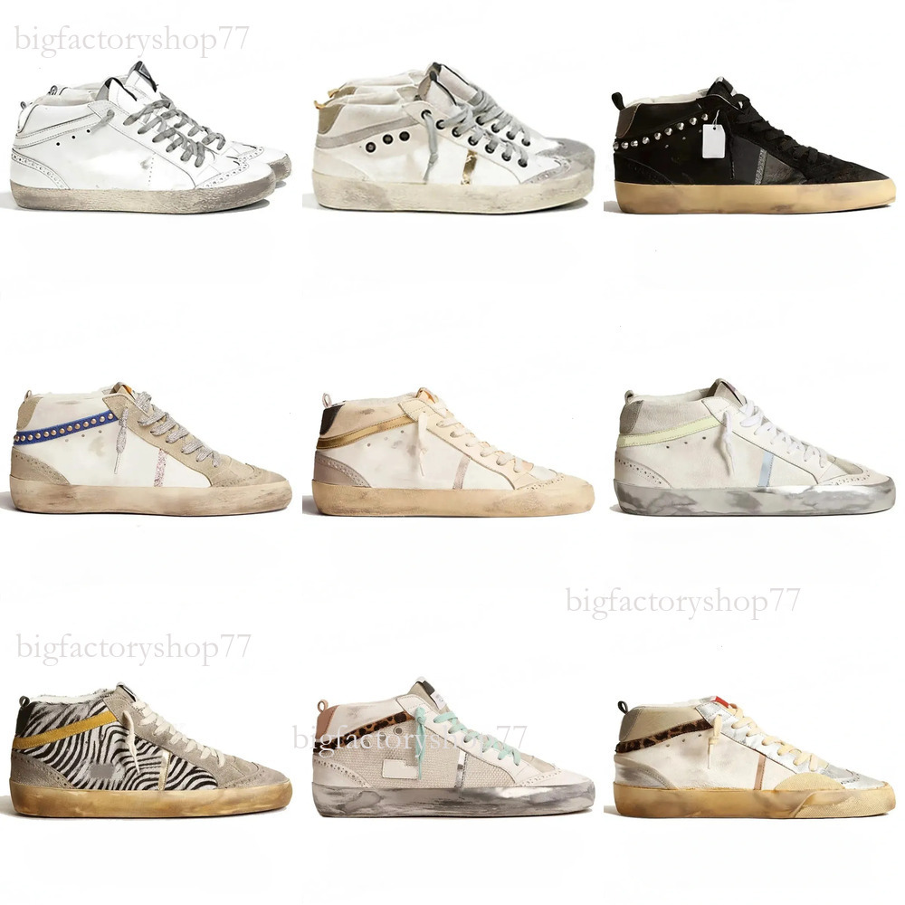 Designer Shoes Golden Goosneaker Italy Running Sole Sneakers Dad-star Shoes Women Superstars New Release Ball Star Mid Top Shoe Italy Brand Sneakers Classic
