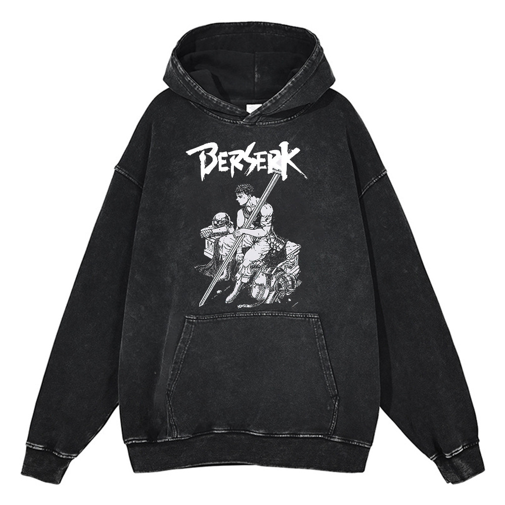 Vintage-Inspired Cotton Hoodie for Fashion Lovers - 440g Lightweight & Durable - TT8249