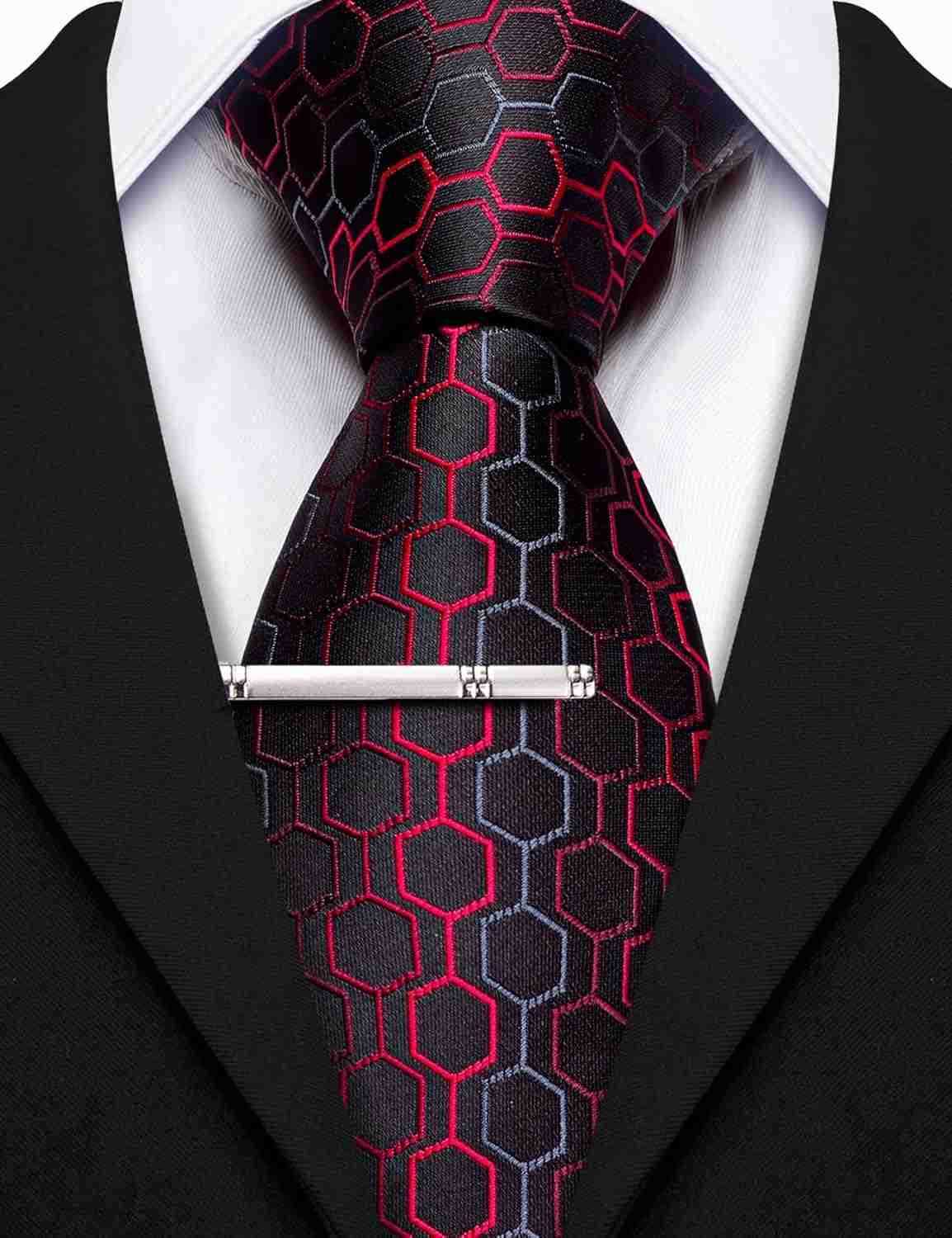 Mens 6 PCS Ties Silk Striped Paisley Check Floral Necktie Silky Woven Wedding Business Party Ties 334W250904