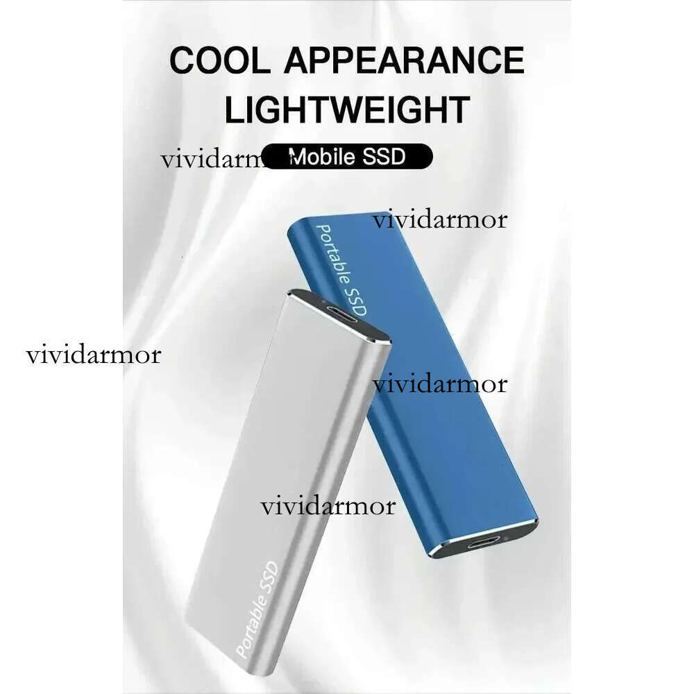 2Tb External 1Tb Solid State Drive Usb3.1 Type-C Interface Storage High Speed Hard Disk For Laptop/