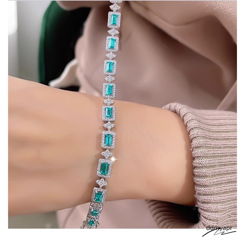 2025 Choucong Top Sell Wedding Bracelets Jewelry White Gold Fill Princess Cut 5A Cubic Zircon CZ Dia Gemstones Party Ddmyday Women Charm Bangle Gift D