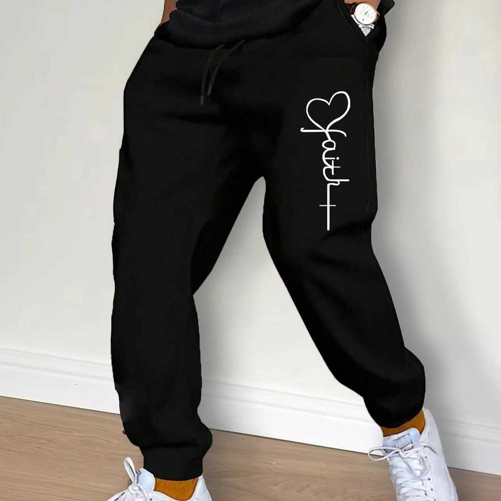 Sweatpants Spring Autumn Cotton Long Pants Jogger Trousers Casual Sports Mens and Womens Fitness Solid Jogging PantsXJ250904