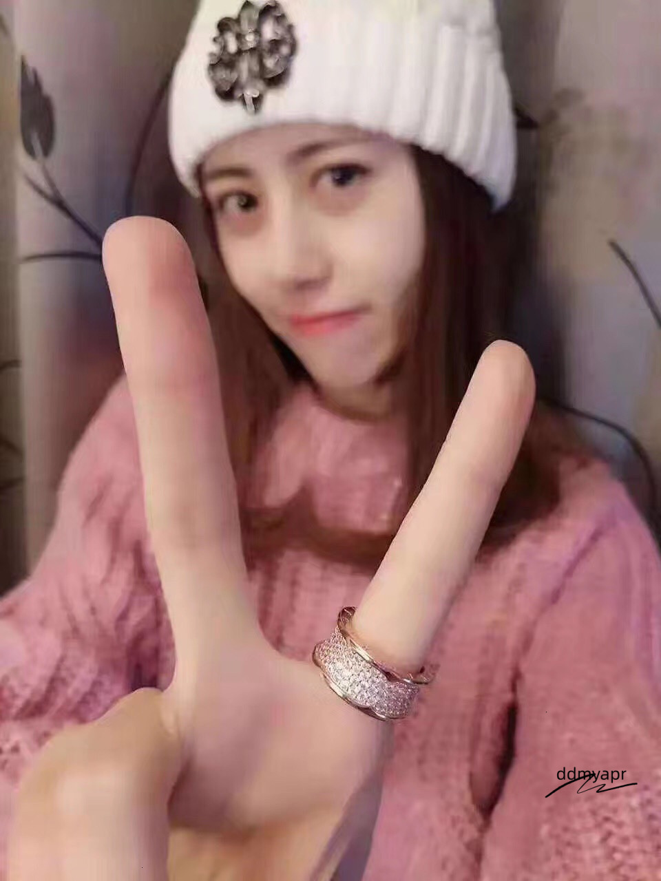 2025 New Designer Wedding Plated Rose Gold Set With Full Dias, Small Waist Wide Ring Exquisite And Ddmyday Luxurious Jewelry Ddmyday