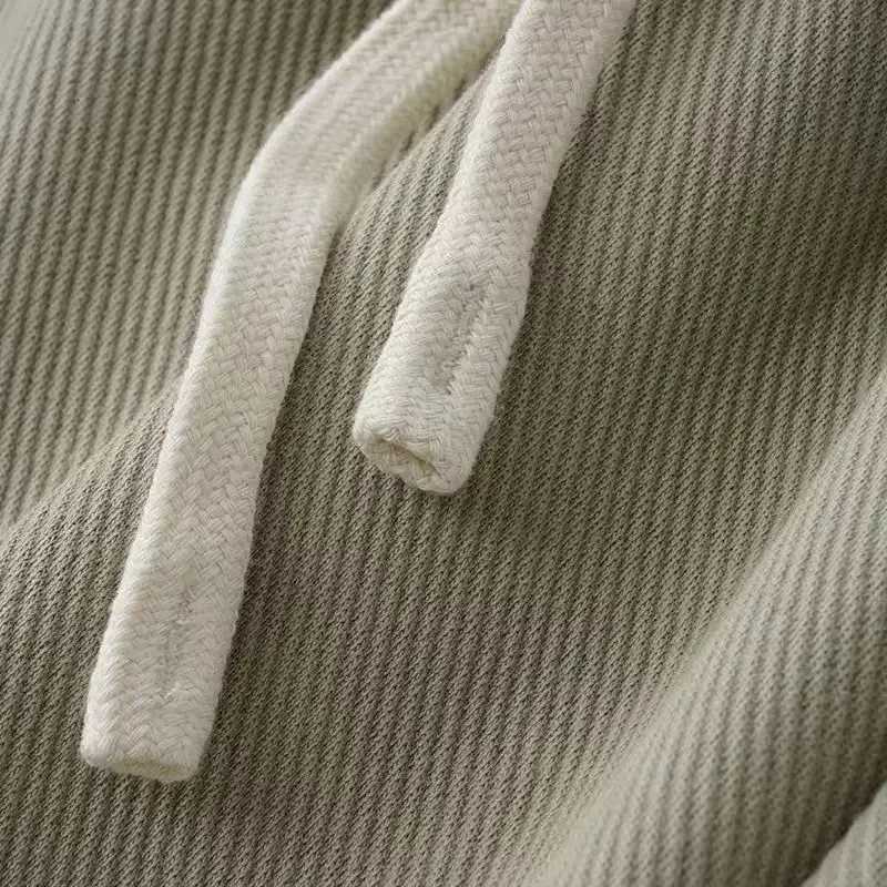 2024 New Autumn Loose Straight Casual Pants Elastic Waist Solid Color Draped Sports Sweatpants for MenWomen Baggy Pants VintageXJ250904