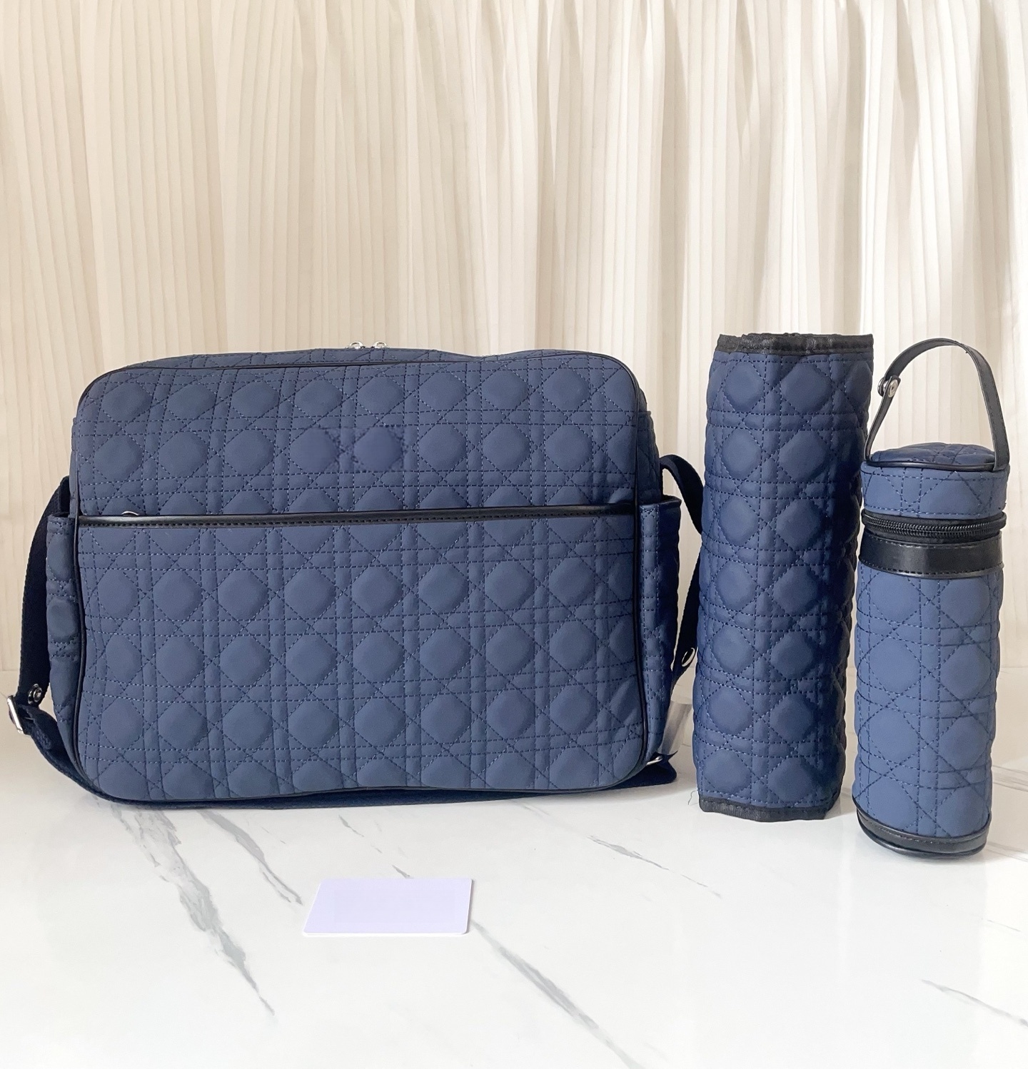 Designer children Diaper Bags Mummy Luxury quilted embroidery Waterproof Multi-function large capacity mother messenger Bag Bottle bag diaper pad 3pcs S4574