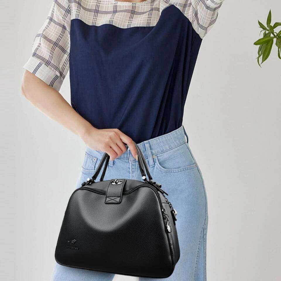 Leather Shoulder Casual Tote Bolsos Designer Handbag Brand Crossbody Bags for Women HIgh-end Quality Hand Bag