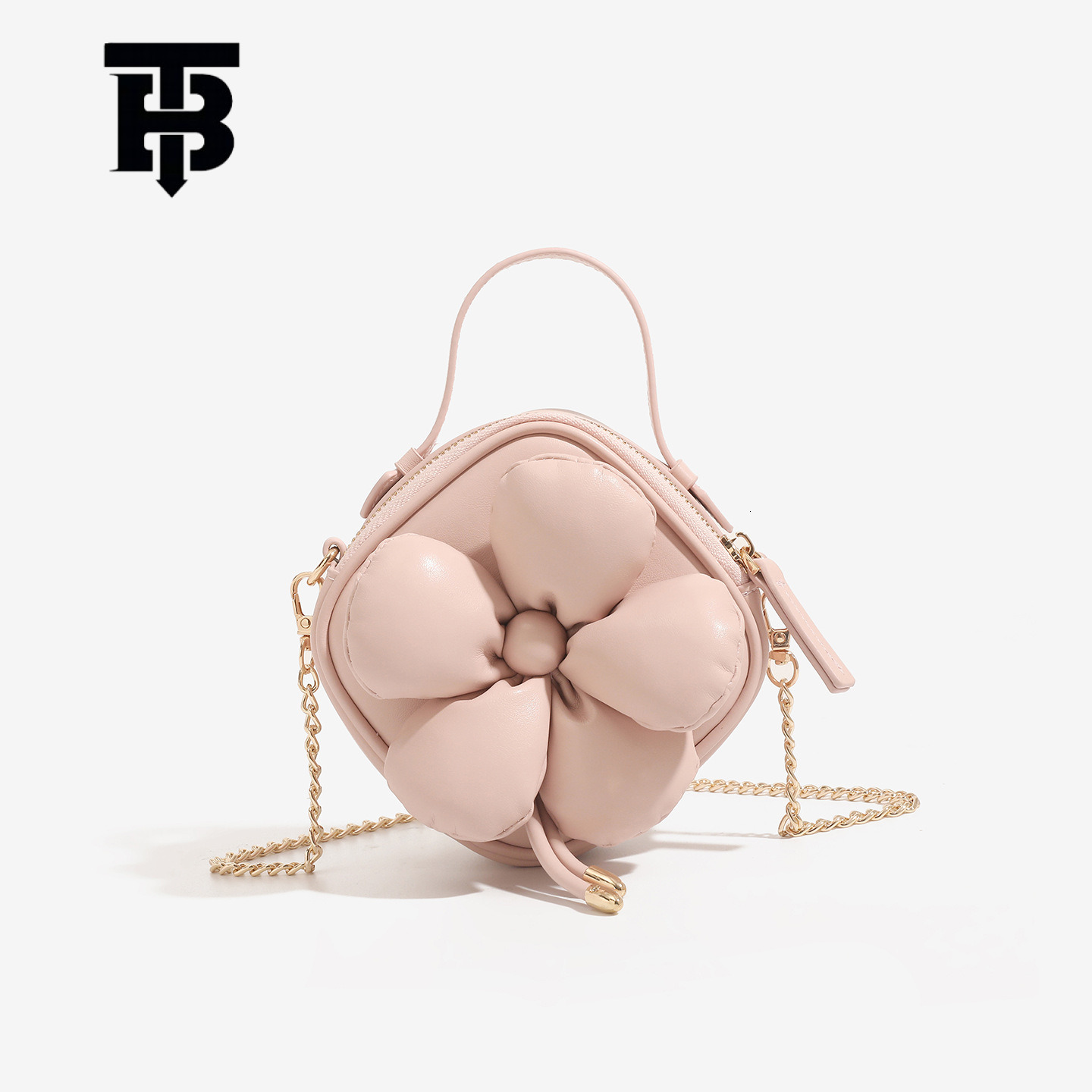 TB BHULAMTE ELLE Women's Bag 2025 New Floral Chain Bag Multifunctional Key Bag Crossbody Commuter Flower Designer s bag Small Bag