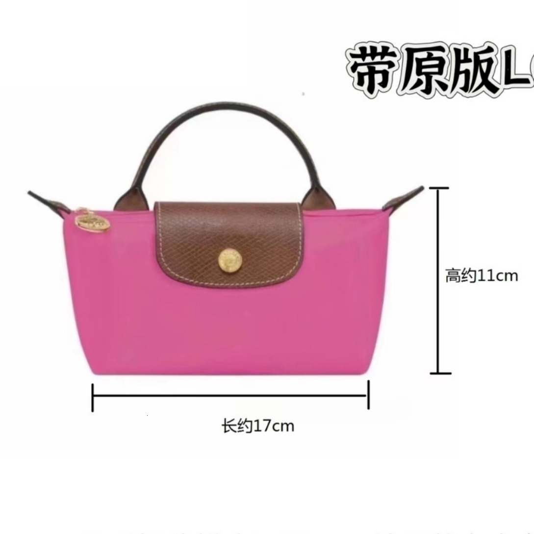 French Longchamp Mini Bag For Women Mini Dumpling Bag Handbag Phone Bag Tote Bag No Luxury Bag Designer Free Shipping Punching Required Comes With Sho