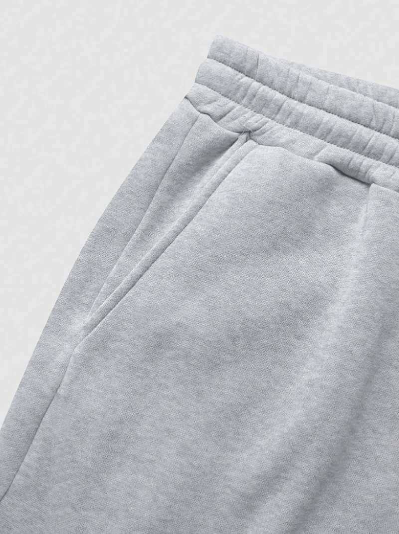 Loose Fit Mens Solid Color Drawstring Sweatpants Mens Loose Sweatpants Light Gray Loose Sweatpants BackToSchool Season StyleXJ250904