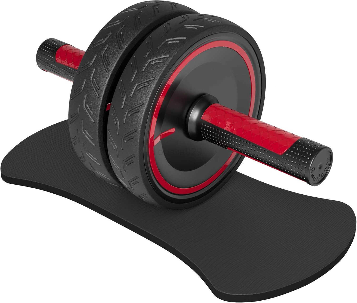 Ab Roller Wheel Heavy Duty Workout Equipment for Home Gym Professional Metal Handle with Rubber Surface Abdominal Exercise Wheel for Strength Training