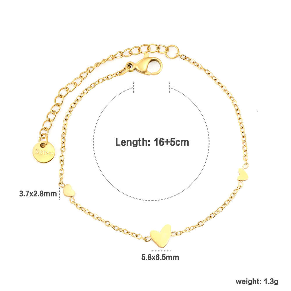 Stainless Steel Zircon Cross Light High-end Versatile Chain Bracelet for Women Niche Jewelry