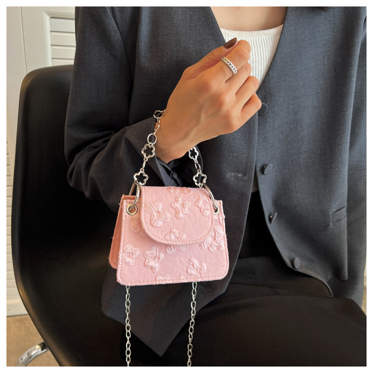 2025 Autumn New Women's Light Luxury Elegant Mini Bag Versatile Fashion Chain Crossbody Bag Korean Designer Shoulder Bag