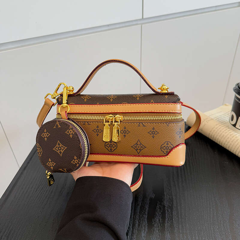 2025 Women Designer Bags Small Square Box Bag New Pattern Printed Phone Shoulder Luxury Crossbody Bag for Women