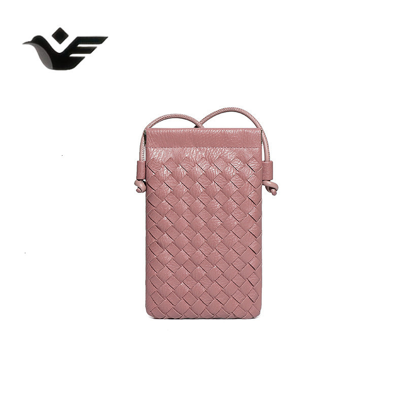 Feiyan Free Shipping New Designer Bag Luxury Shopping Bag Sale Vertical Phone Small Square Bag Fashion Handwoven Bag Cute Solid Color Shoulder Bag