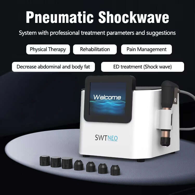 Multipurpose Pneumatic ESWT Extracorporeal Shock Wave Body Massage Pain Relief Muscle Tendon Joint Injury Rehabilitation Shockwave Equipment