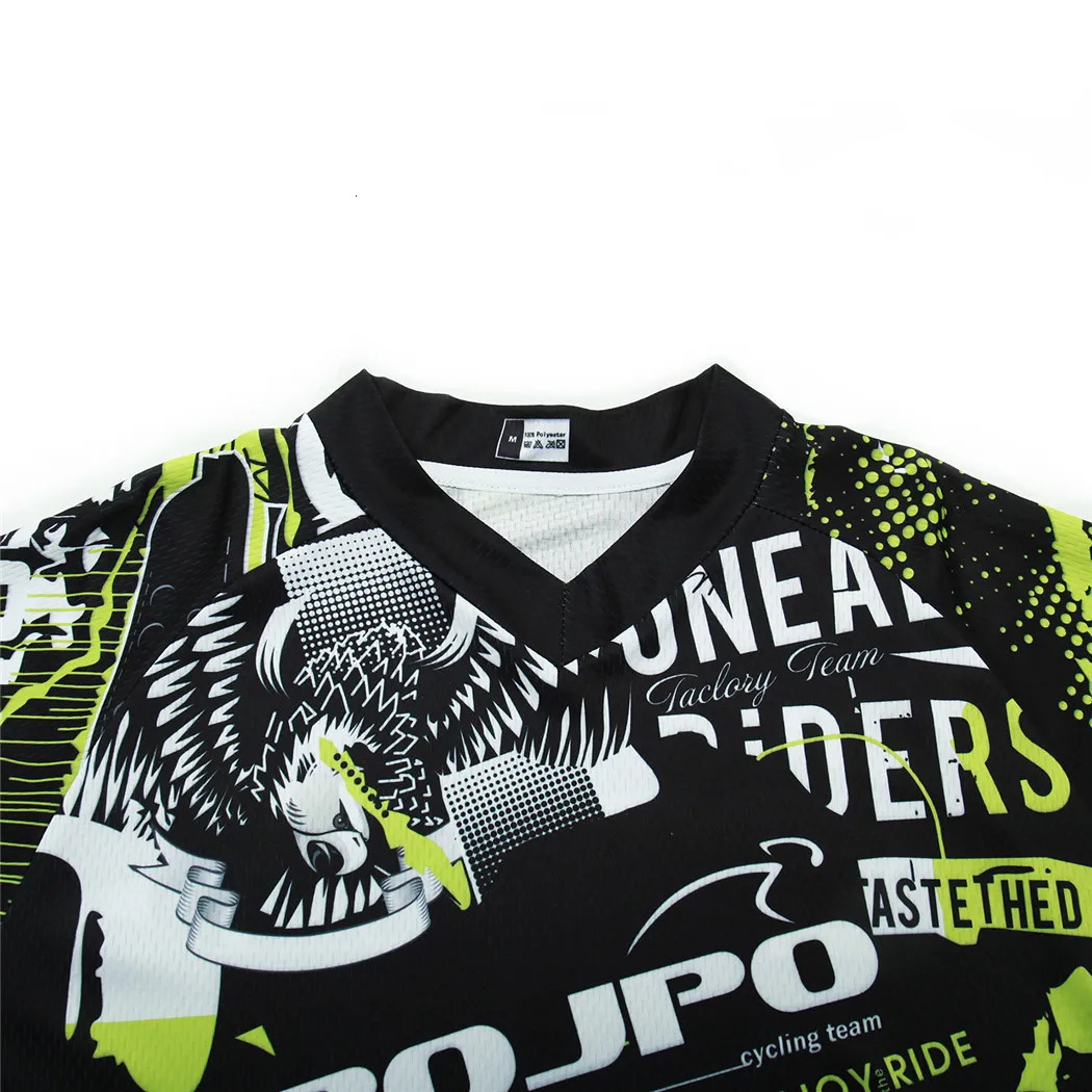Motocross Jersey Youth Dirt Bike Jersey Kids bmx Shirt Off Road mtb Jersey Boys Motocycle Shirt Enduro DH MX Jersey Cycling Tops 250903