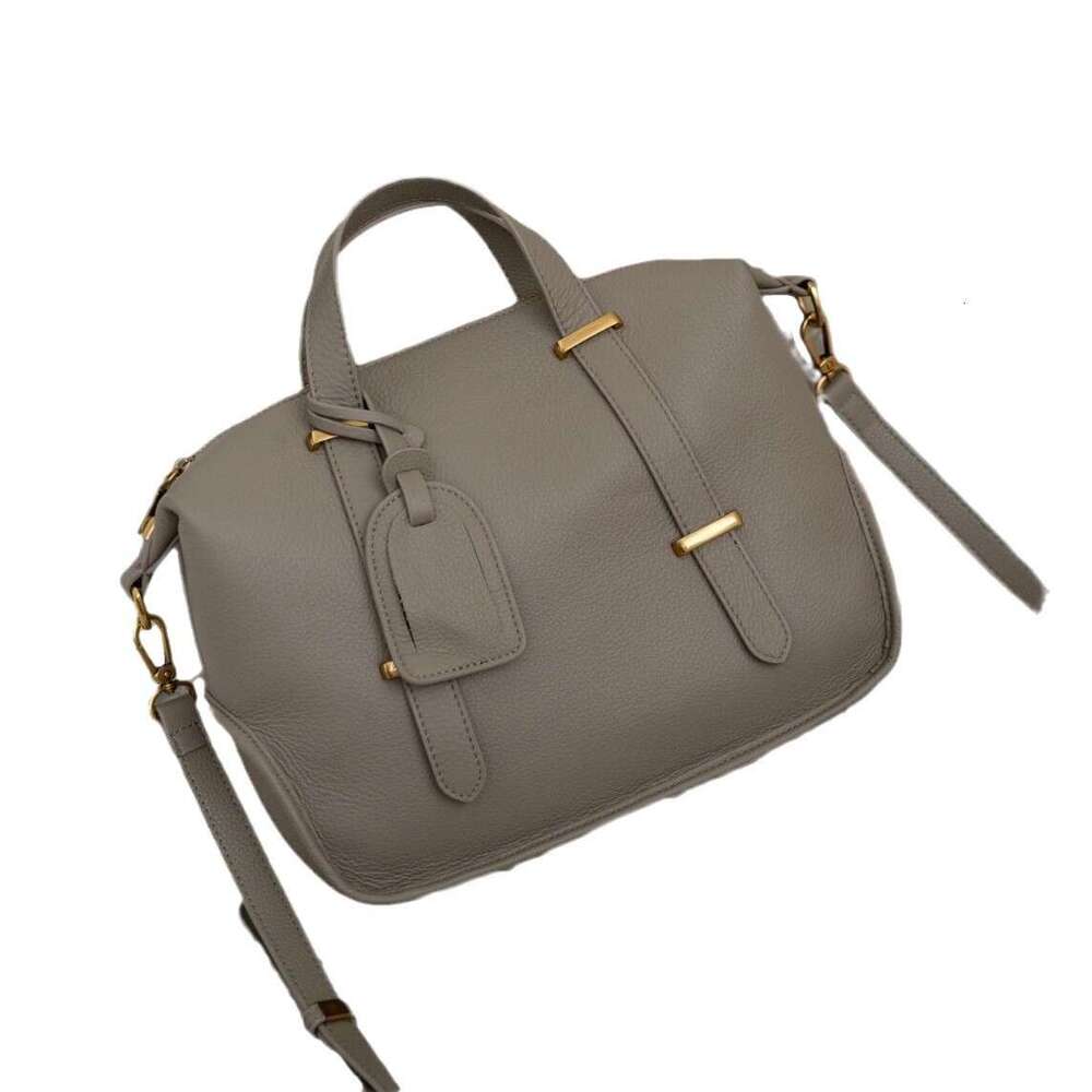 DHEssentials 2024 Pillow Bag, Genuine Leather Tote, Zippered Crossbody Shoulder Purse